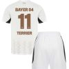 Köpa Billiga Barn Bayer 04 Leverkusen Bortatröja 2024/25 Martin Terrier 11 Kortärmad (+ Korta byxor)