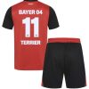 Köpa Billiga Barn Bayer 04 Leverkusen Hemmatröja 2024/25 Martin Terrier 11 Kortärmad (+ Korta byxor)
