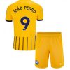 Köpa Billiga Barn Brighton & Hove Albion FC Bortatröja 2024/25 João Pedro 9 Kortärmad (+ Korta byxor)