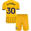 Köpa Billiga Barn Brighton & Hove Albion FC Bortatröja 2024/25 Pervis Estupiñan 30 Kortärmad (+ Korta byxor)