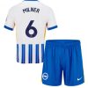 Köpa Billiga Barn Brighton & Hove Albion FC Hemmatröja 2024/25 James Milner 6 Kortärmad (+ Korta byxor)