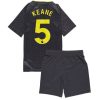 Köpa Billiga Barn Everton Bortatröja 2024/25 Michael Keane 5 Kortärmad (+ Korta byxor)