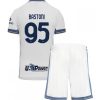 Köpa Billiga Barn Inter Milan Bortatröja 2024/25 Alessandro Bastoni 95 Kortärmad (+ Korta byxor)