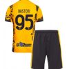 Köpa Billiga Barn Inter Milan Tredjetröja 2024/25 Alessandro Bastoni 95 Kortärmad (+ Korta byxor)