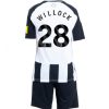 Köpa Billiga Barn Newcastle United Hemmatröja 2024/25 Joe Willock 28 Kortärmad (+ Korta byxor)