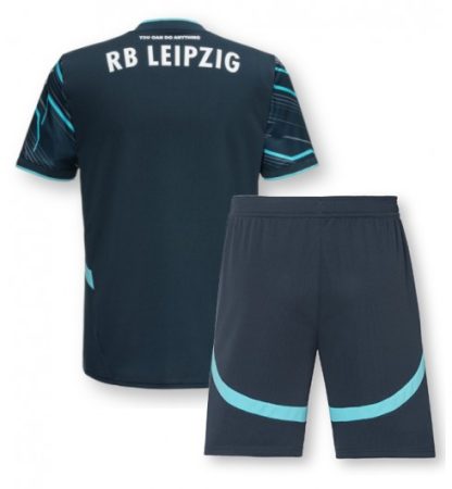 Köpa Billiga Barn RB Leipzig Tredjetröja 2024/25 Kortärmad (+ Korta byxor)-1