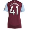 Köpa Fotbollströjor För Dam Aston Villa Hemmatröja 2024/25 Jacob Ramsey 41 Kortärmad