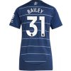 Köpa Fotbollströjor För Dam Aston Villa Tredjetröja 2024/25 Leon Bailey 31 Kortärmad