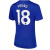 Köpa Fotbollströjor För Dam Everton Hemmatröja 2024/25 Ashley Young 18 Kortärmad