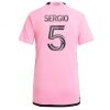 Köpa Fotbollströjor För Dam Inter Miami Hemmatröja 2024/25 Sergio Busquets 5 Kortärmad