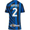 Köpa Fotbollströjor För Dam Inter Milan Hemmatröja 2024/25 Denzel Dumfries 2 Kortärmad