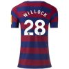 Köpa Fotbollströjor För Dam Newcastle United Bortatröja 2024/25 Joe Willock 28 Kortärmad