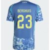 Köpa Fotbollströjor För Herr AFC Ajax Bortatröja 2024/25 Steven Berghuis 23 Kortärmad