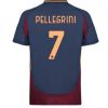 Köpa Fotbollströjor För Herr AS Roma Tredjetröja 2024/25 Lorenzo Pellegrini 7 Kortärmad