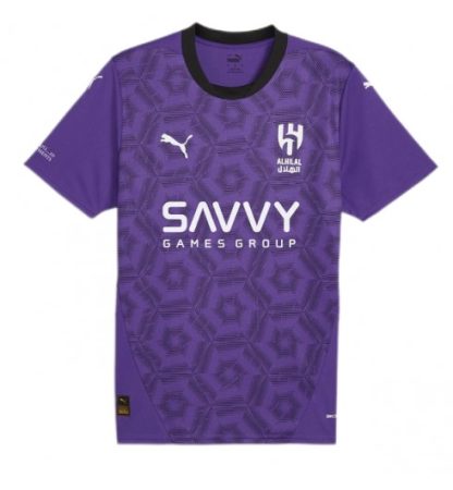 Köpa Fotbollströjor För Herr Al Hilal SFC Tredjetröja 2024/25 Neymar Jr 10 Kortärmad-1