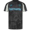 Köpa Fotbollströjor För Herr Bayer 04 Leverkusen Tredjetröja 2024/25 Alejandro Grimaldo 20 Kortärmad-1