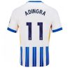 Köpa Fotbollströjor För Herr Brighton & Hove Albion FC Hemmatröja 2024/25 Simon Adingra 11 Kortärmad