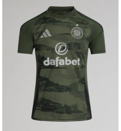 Köpa Fotbollströjor För Herr Celtic FC Tredjetröja 2024/25 Nicolas Kuhn 10 Kortärmad-1