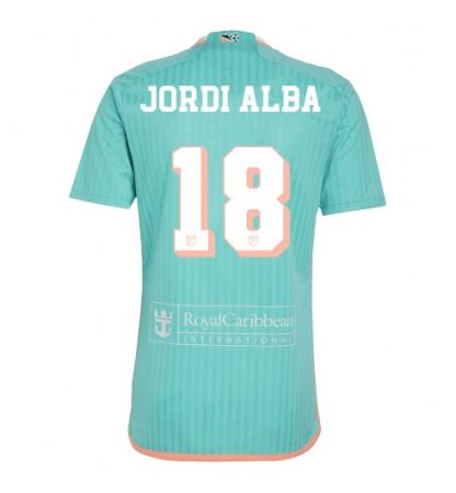 Köpa Fotbollströjor För Herr Inter Miami Tredjetröja 2024/25 Jordi Alba 18 Kortärmad