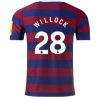 Köpa Fotbollströjor För Herr Newcastle United Bortatröja 2024/25 Joe Willock 28 Kortärmad