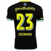 Köpa Fotbollströjor För Herr PSV Eindhoven Bortatröja 2024/25 Joey Veerman 23 Kortärmad