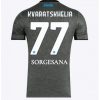Köpa Fotbollströjor För Herr SSC Napoli Tredjetröja 2024/25 Khvicha Kvaratskhelia 77 Kortärmad