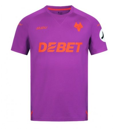 Köpa Fotbollströjor För Herr Wolves FC Tredjetröja 2024/25 Rodrigo Gomes 19 Kortärmad-1