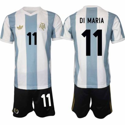 Köp Argentina Specialutgåva 50-årsjubileum fotbollsset Angel Di Maria 11 Kortärmad (+ Korta byxor)