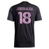 Köp Herr Fotbollströjor Inter Miami CF Bortatröja 2025-26 Jordi Alba 18 Kortärmad