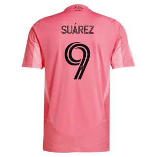 Köp Herr Fotbollströjor Inter Miami CF Hemmatröja 2025/26 Luis Suárez 9 Kortärmad