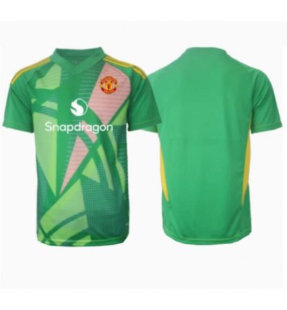 Köp Herr Manchester United Målvakt Tredjetröja 2024/25 Kortärmad Fotbollströjor