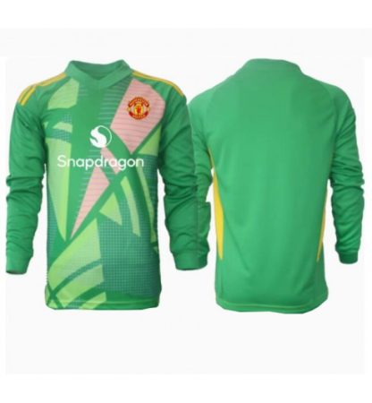 Köp Herr Manchester United Målvakt Tredjetröja 2024/25 Långärmad Fotbollströjor
