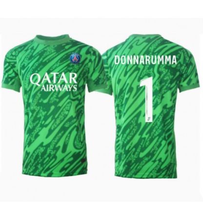 Köp Herr Paris Saint-Germain Målvakt Hemmatröja 2024/25 Gianluigi Donnarumma #1 Kortärmad Fotbollströjor