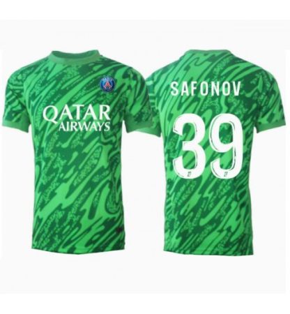 Köp Herr Paris Saint-Germain Målvakt Hemmatröja 2024/25 Matvei Safonov #39 Kortärmad Fotbollströjor