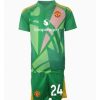 Köp Manchester United Barn Målvakt Tredjetröja 2024/25 Andre Onana #24 Fotbollsklädset Kortärmad Tröja + Shorts-1