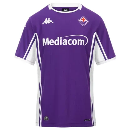 ACF Fiorentina Herr Hemmatröja 2025/26 Kortärmad Billig Fotbollströja