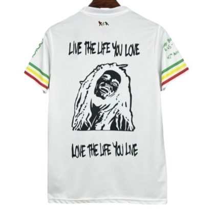 AFC Ajax Hemmamatchtröja Specialutgåva Bob Marley 2025–2026 Fotbollströjor-1
