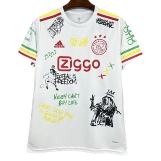 AFC Ajax Hemmamatchtröja Specialutgåva Bob Marley 2025–2026 Fotbollströjor