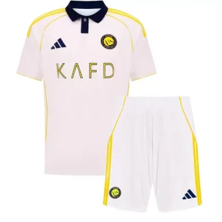 Al-Nassr Barn Tredjetröja 2025/26 Fotbollsställ med Shorts