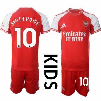 Arsenal Barn Hemmatröja 2025/26 Emile Smith Rowe 10 Kortärmad Fotbollsställ med Shorts