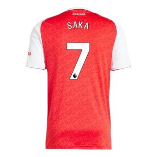 Arsenal Herr Hemmatröja 2025/26 Bukayo Saka #7 Kortärmad Billig Fotbollströja