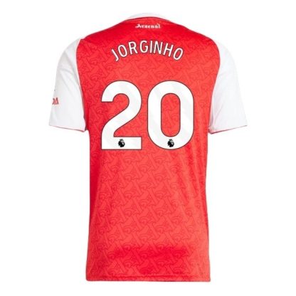 Arsenal Herr Hemmatröja 2025/26 Jorginho Frello #20 Kortärmad Billig Fotbollströja