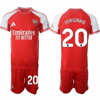 Arsenal Herr Hemmatröja 2025/26 Jorginho Frello 20 Kortärmad Fotbollsställ med Shorts