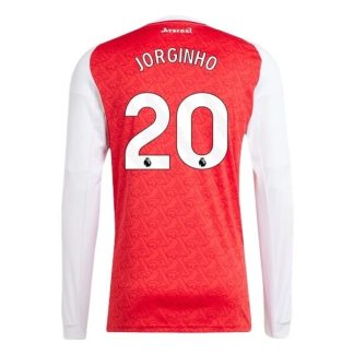 Arsenal Herr Hemmatröja 2025/26 Jorginho Frello #20 Långärmad Billig Fotbollströja