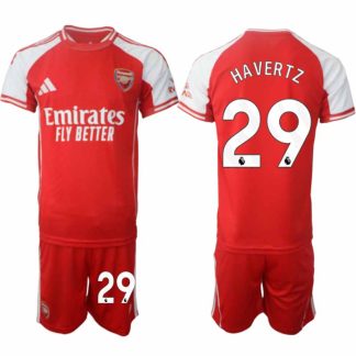 Arsenal Herr Hemmatröja 2025/26 Kai Havertz 29 Kortärmad Fotbollsställ med Shorts