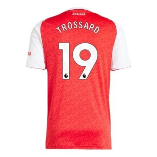 Arsenal Herr Hemmatröja 2025/26 Leandro Trossard #19 Kortärmad Billig Fotbollströja