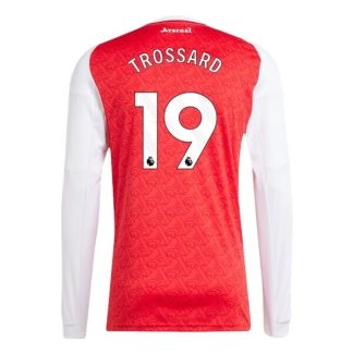 Arsenal Herr Hemmatröja 2025/26 Leandro Trossard #19 Långärmad Billig Fotbollströja