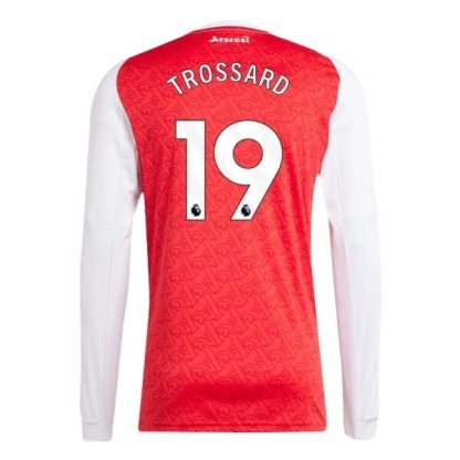 Arsenal Herr Hemmatröja 2025/26 Leandro Trossard #19 Långärmad Billig Fotbollströja
