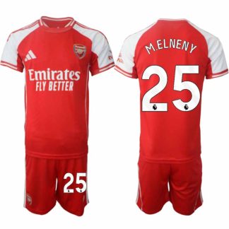 Arsenal Herr Hemmatröja 2025/26 Mohamed Elneny 25 Kortärmad Fotbollsställ med Shorts