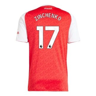 Arsenal Herr Hemmatröja 2025/26 Oleksandr Zinchenko #17 Kortärmad Billig Fotbollströja